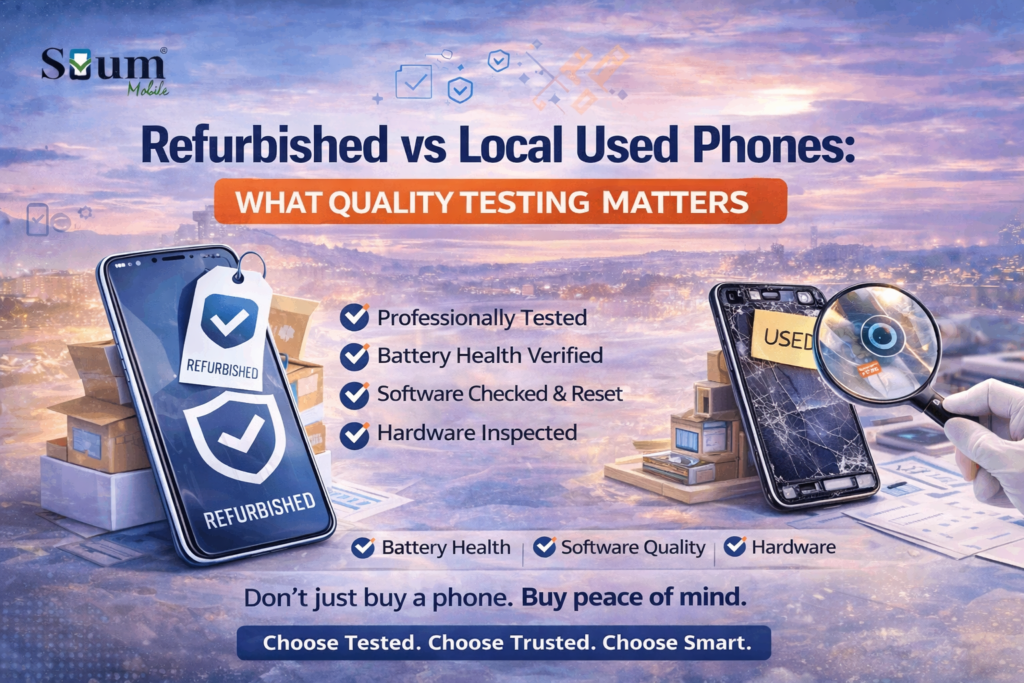 Refurbished vs Local Used Phones: Why Quality Testing Matters